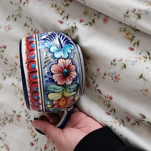 Talavera Luz de Luna Other - Artesanal mug from Mexico 🇲🇽